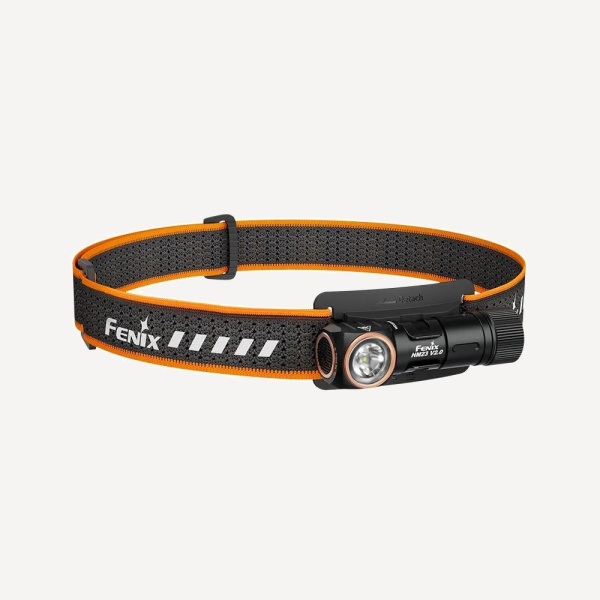 Фонарь налобный Fenix HM23 V2.0 300 Lumen (Белый / Красный, АА 14500)